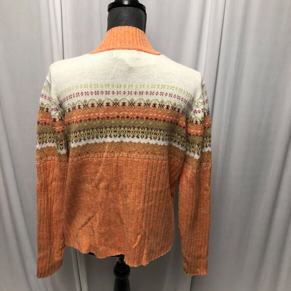 Tiara International Cardigan Womens Size Large Full Zip Sweater Vintage 80s - Picture 4 of 6